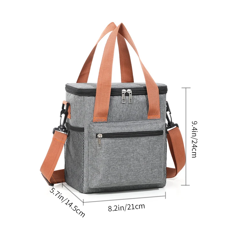 Kompakte Kühltasche mit verstellbarem Schultergurt Skanto