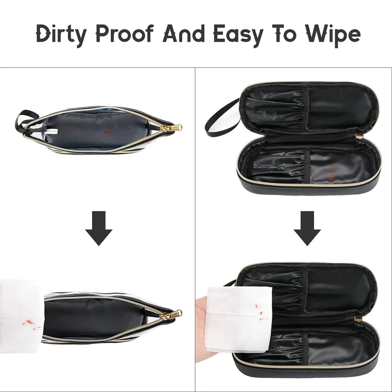 Transparente Kosmetiktasche Skanto