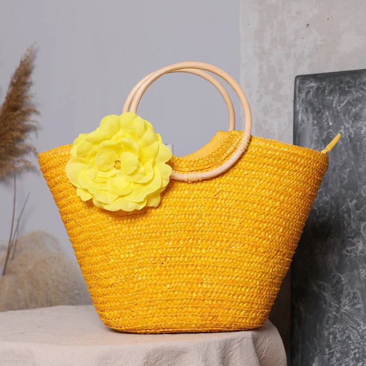 Handtasche mit floralen Details Skanto