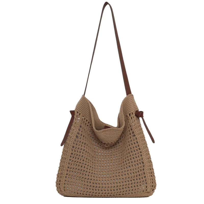 Boho-inspirierte Makramee-Tasche Skanto