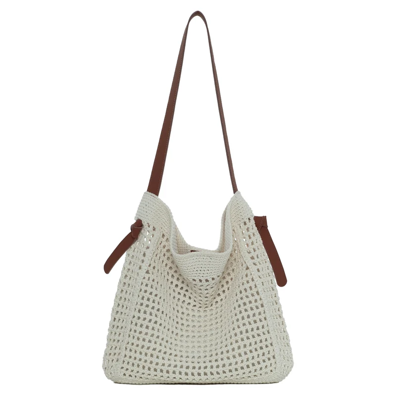 Boho-inspirierte Makramee-Tasche Skanto