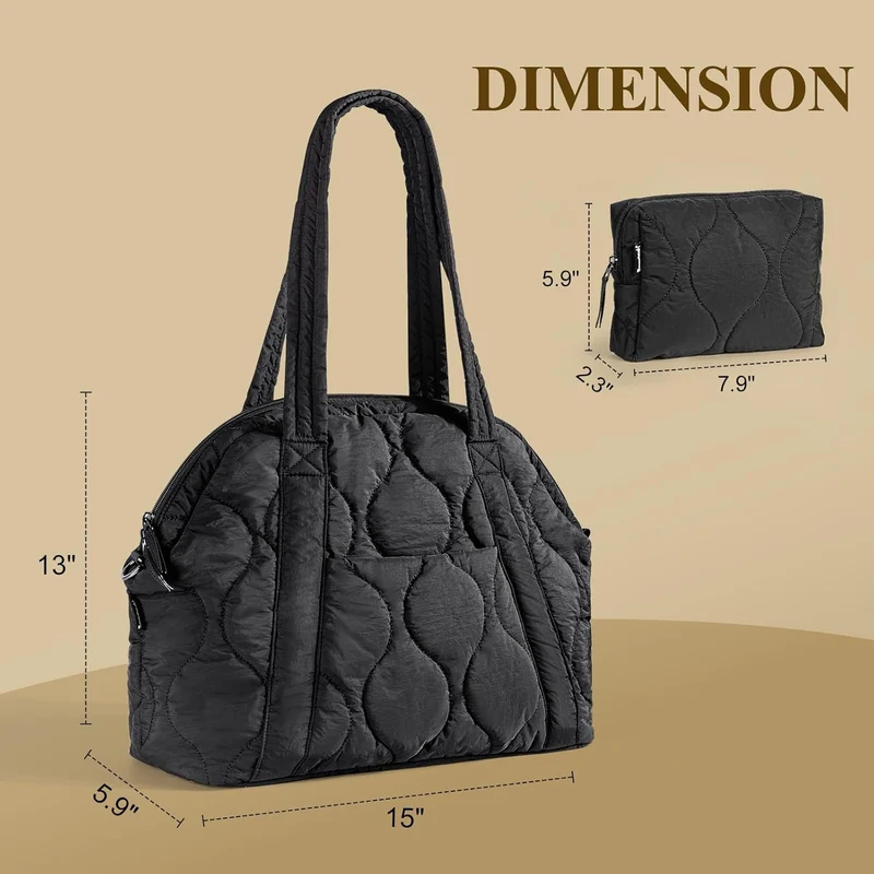 Stylische und gepolsterte Handtasche Skanto