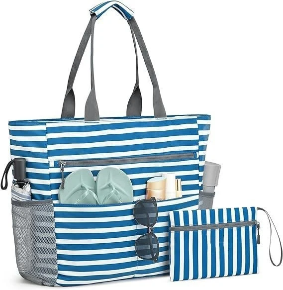 Strandtasche mit multifunktionalen Fächern Skanto