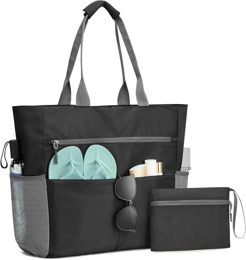 Strandtasche mit multifunktionalen Fächern Skanto