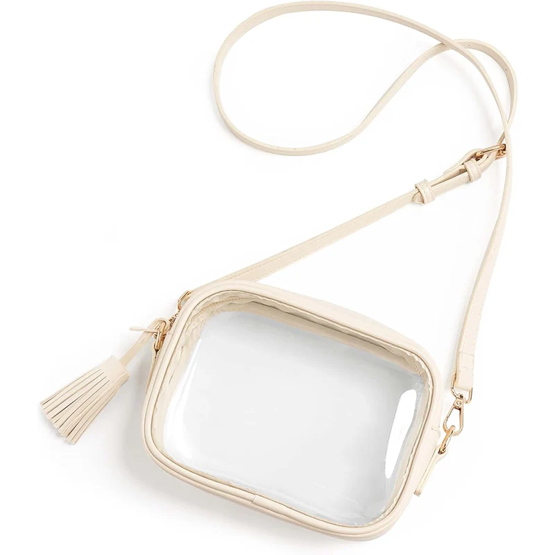 Stylische transparente Umhängetasche Skanto
