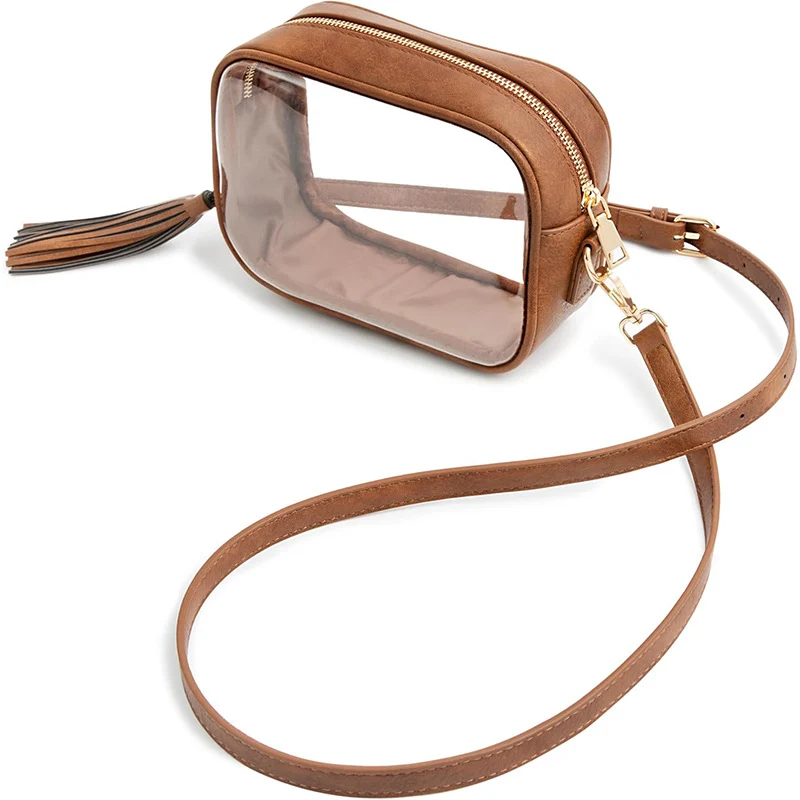 Stylische transparente Umhängetasche Skanto
