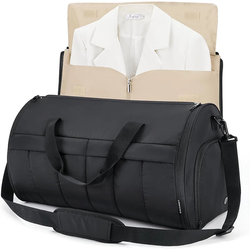 Stylische Reisetasche mit integriertem Kleiderfach Skanto