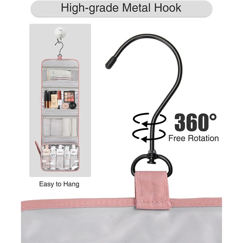 Multifunktionale Kosmetiktasche mit Haken Skanto