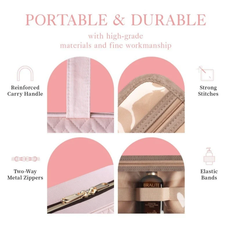 Multifunktionale Kosmetik-Organizer-Tasche Skanto