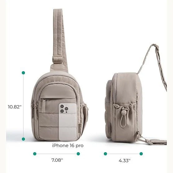 Bequeme Sling Bag mit mehreren Fächern Skanto