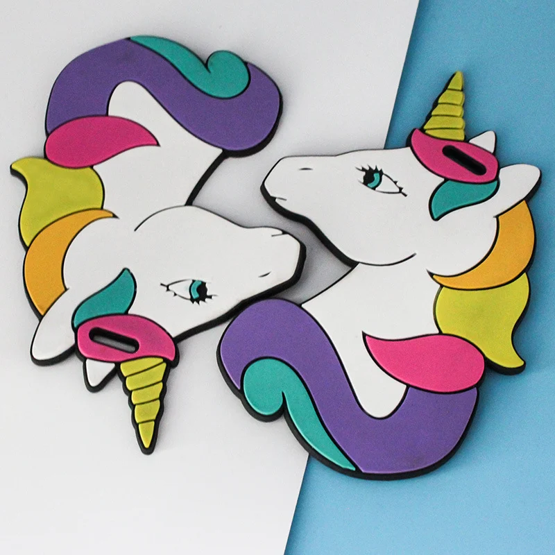 Unisex Gepäckanhänger mit Einhorn-Motiv Skanto