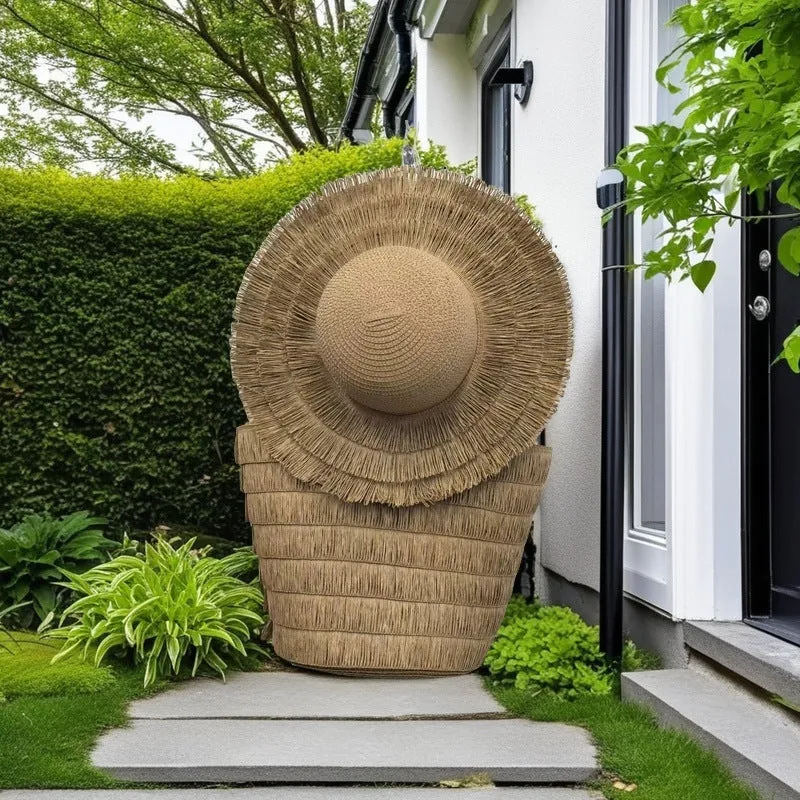 Strandliege mit klassischem Sonnenschutz Skanto