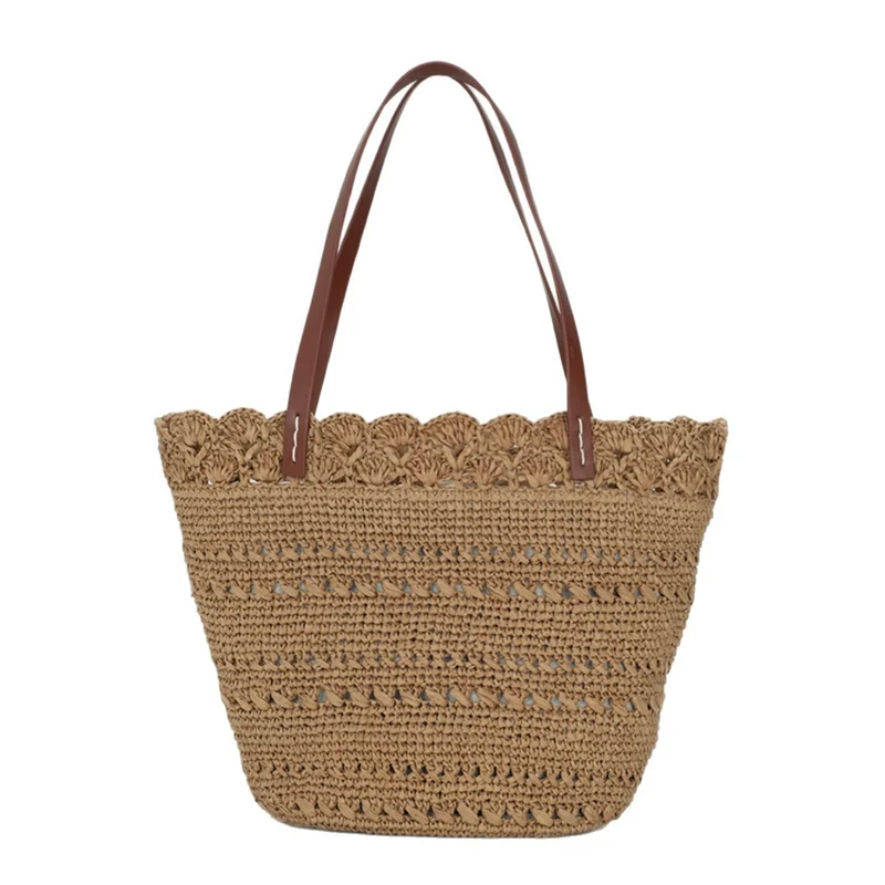 Stylische Makramee Strandtasche Skanto