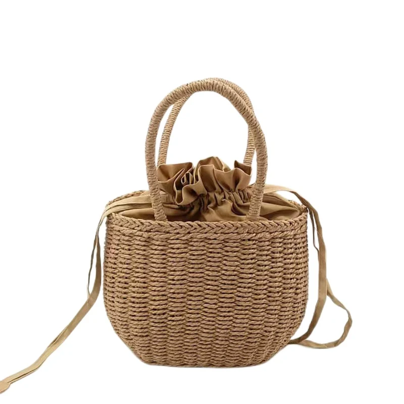 Handtasche im Rattan-Stil Skanto