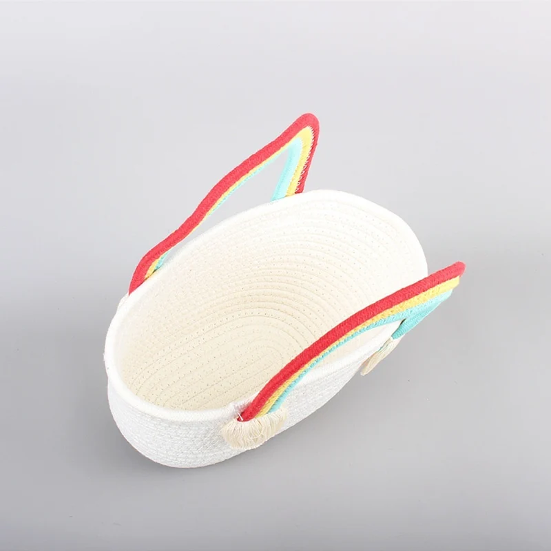 Stylische Strandtasche mit farbenfrohem Regenbogen-Akzent Skanto