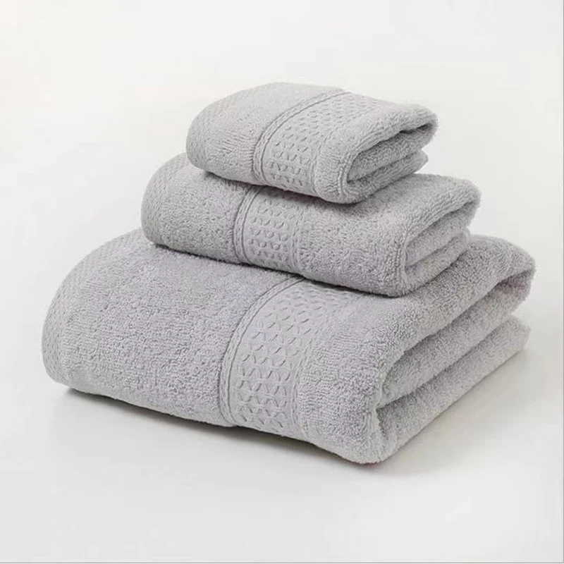 Frotteehandtuch-Set mit eleganter Textur Skanto