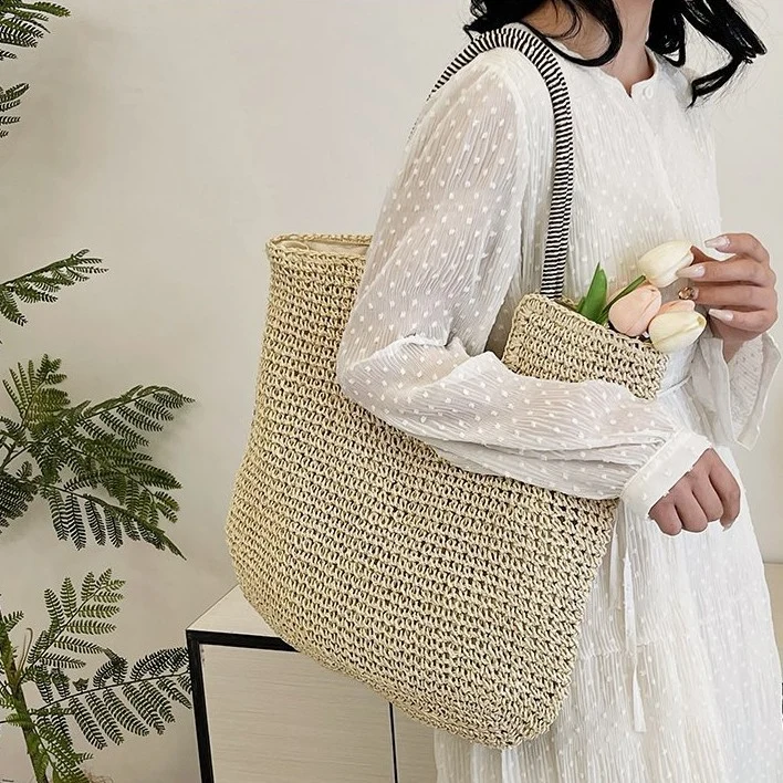 Handgeknüpfte Tragetasche mit filigranem Design Skanto