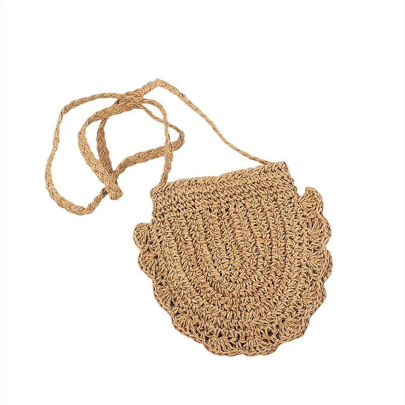 Runde Makramee-Tasche Skanto