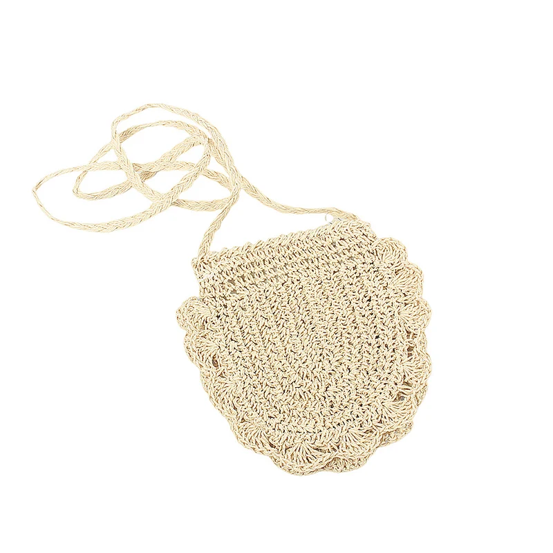 Runde Makramee-Tasche Skanto