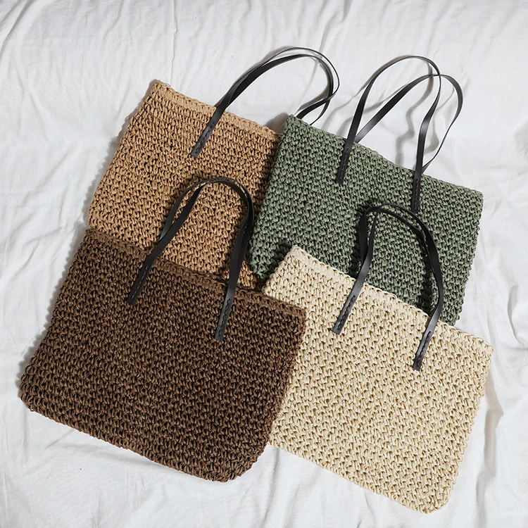 Handgemachte Strandtasche mit starker Struktur Skanto