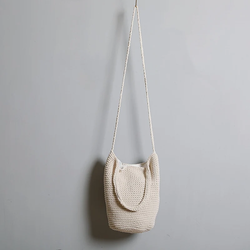 Handgemachte Jutetasche mit verstellbarem Schultergurt Skanto
