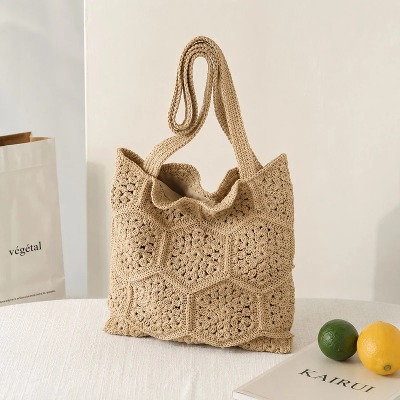 Handgemachte Stricktasche Skanto