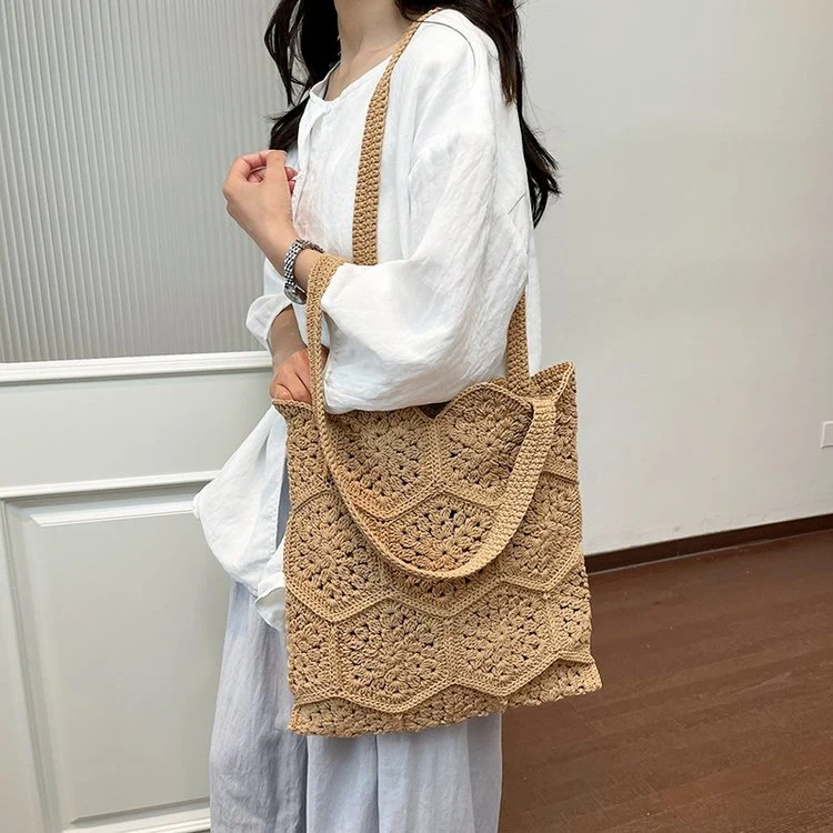 Handgemachte Stricktasche Skanto
