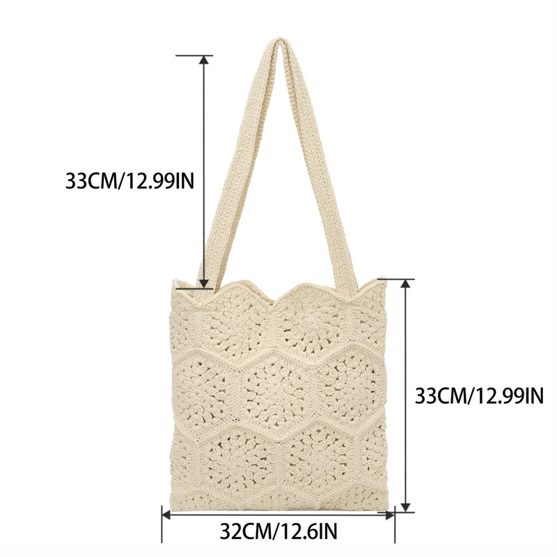 Handgemachte Stricktasche Skanto