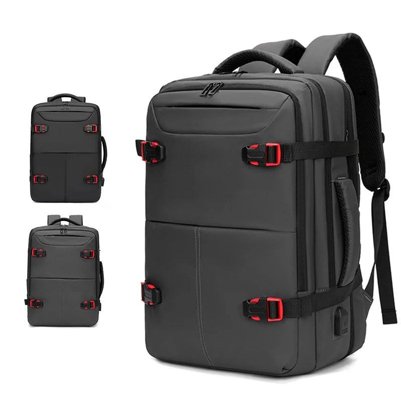 Praktischer Laptop-Rucksack mit innovativem Sicherheitsfach und Organizer-System Skanto