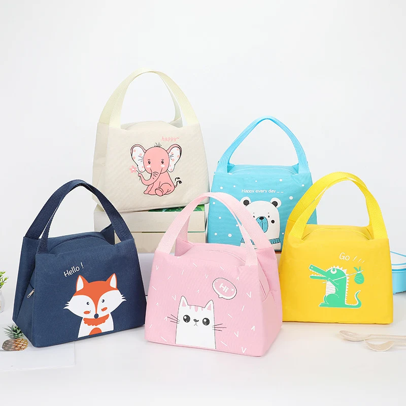 Isolierte Lunchtasche mit lustigem Pinguin-Design Skanto
