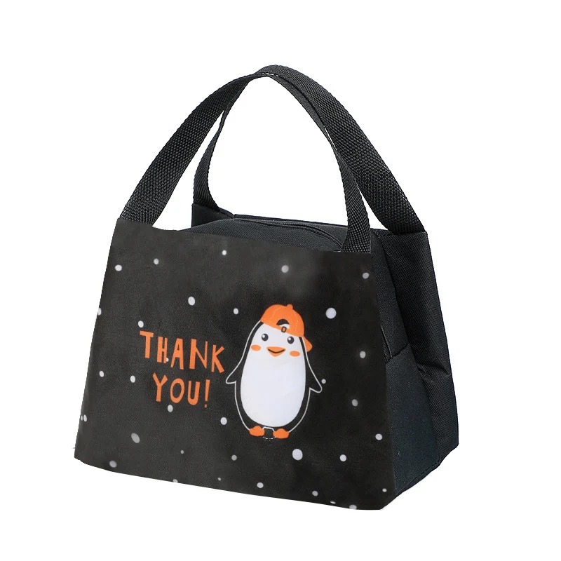 Isolierte Lunchtasche mit lustigem Pinguin-Design Skanto