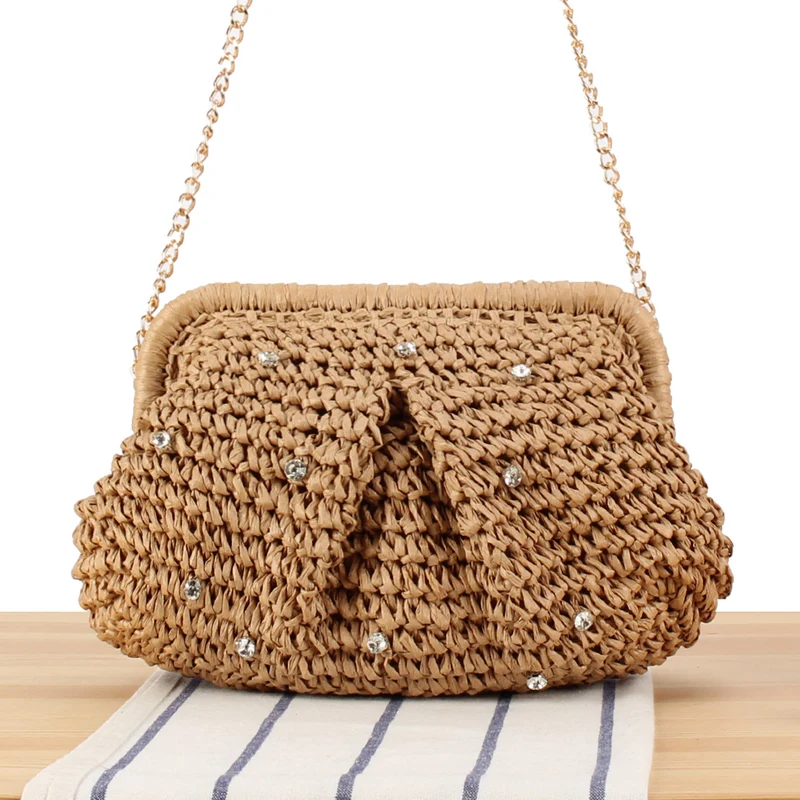 Handtasche mit funkelnden Details Skanto