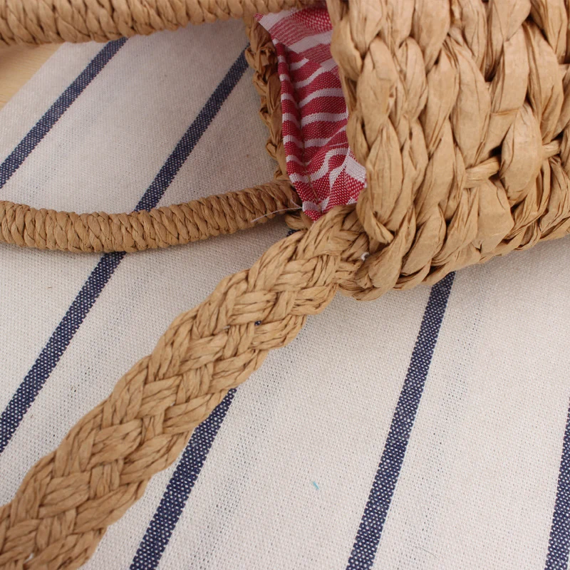 Handtasche mit fruchtigem Häkelmotiv Skanto