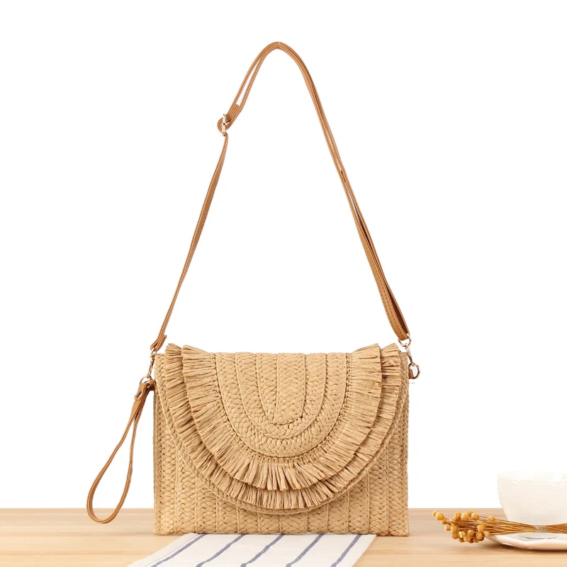 Handtasche mit Fransenverzierung Skanto