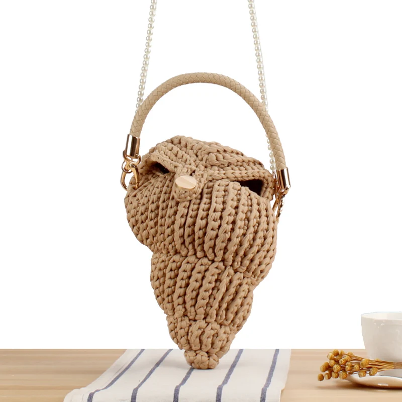 Handtasche im Muschel-Design Skanto