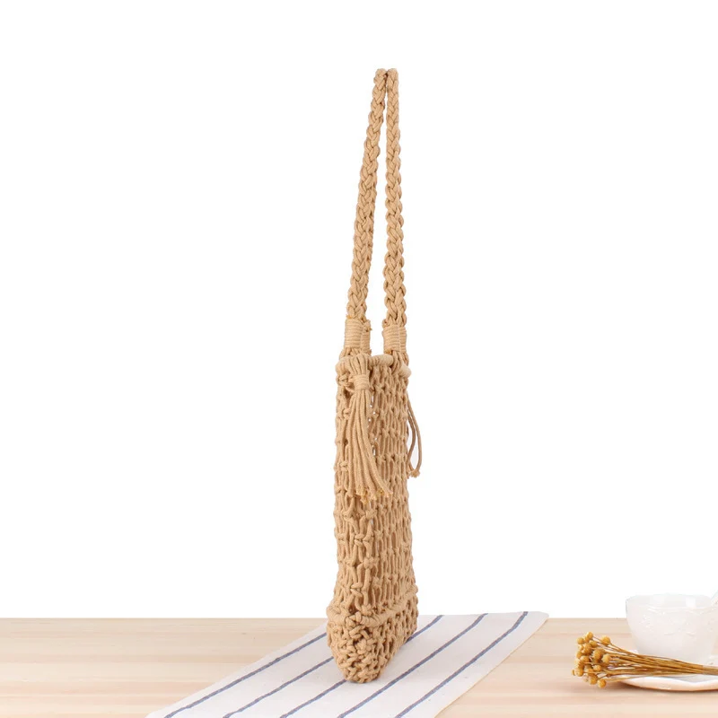 Stylische Makramee-Tasche Skanto