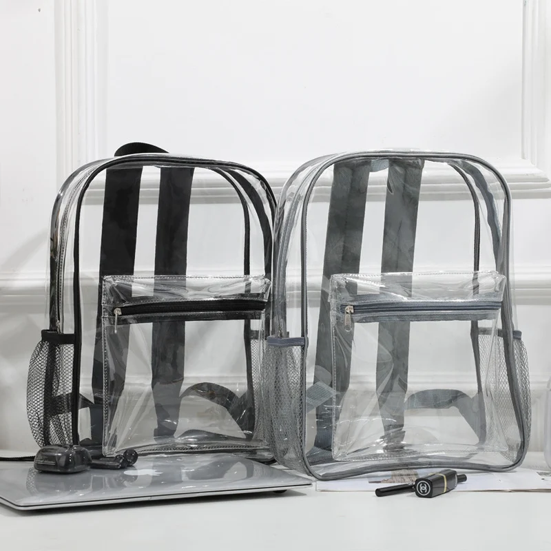 Transparenter Schulrucksack Skanto