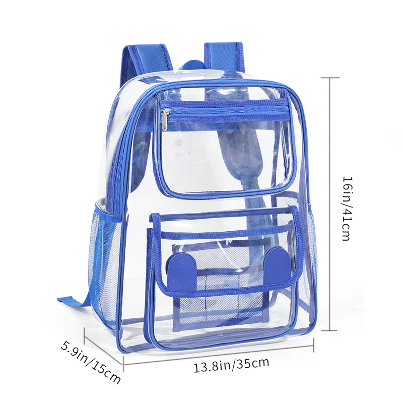 Transparenter Schulrucksack Skanto
