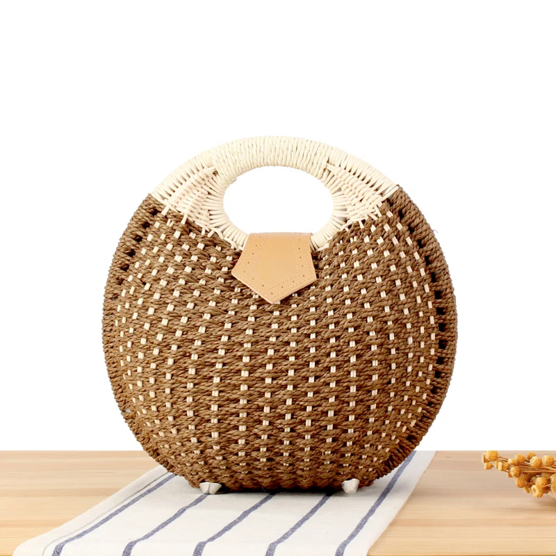 Handtasche im modernen Korbflecht-Design Skanto