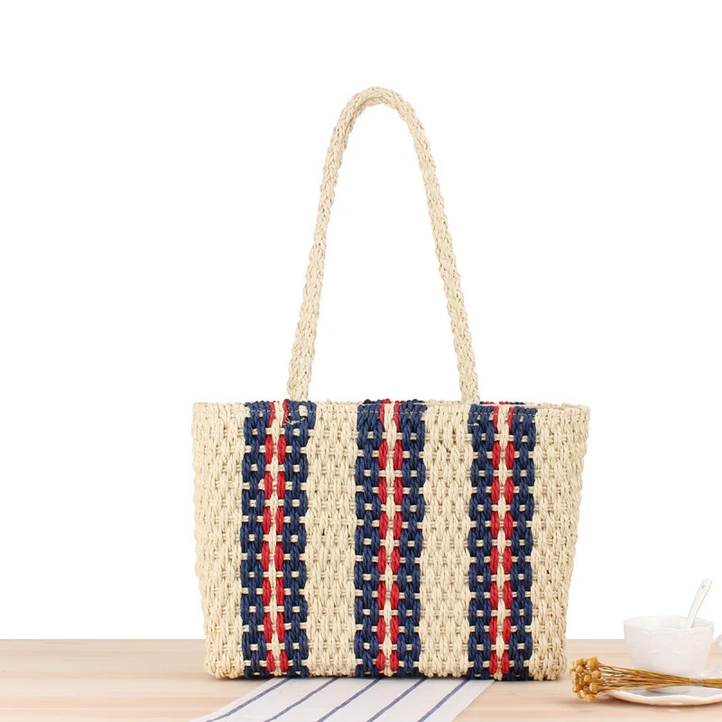 Strandtasche im eleganten Webstil Skanto