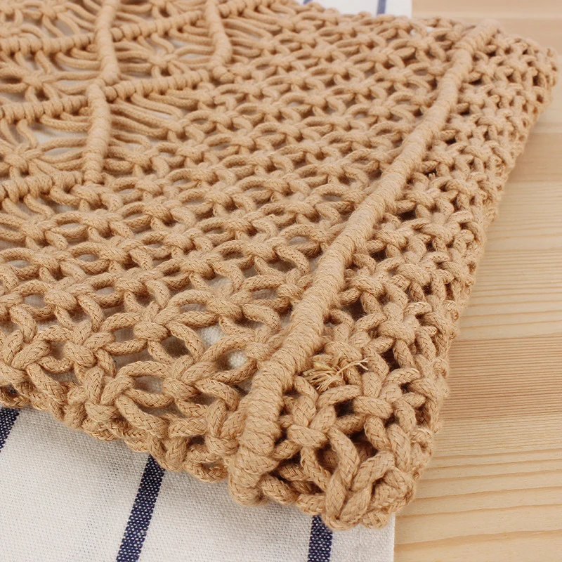 Handgeknüpfte Tragetaschen mit geometrischen Mustern Skanto