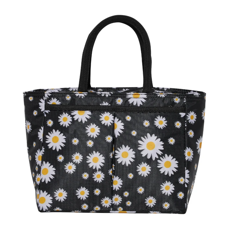 Stylische Tragetasche mit Blumenmuster Skanto