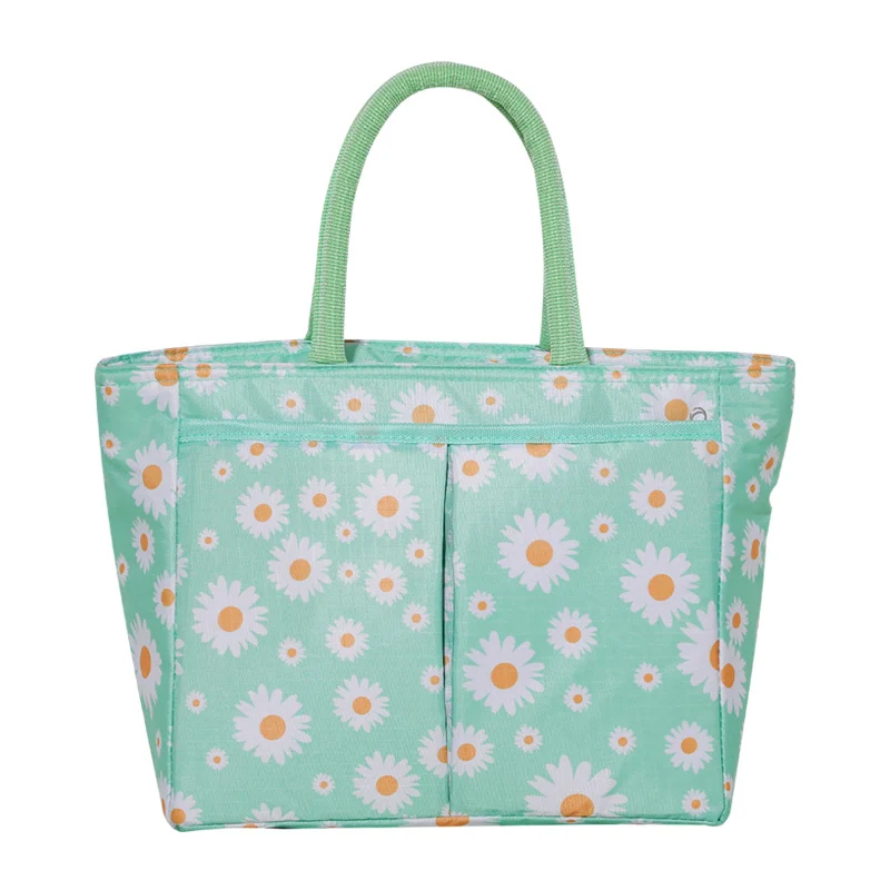 Stylische Tragetasche mit Blumenmuster Skanto
