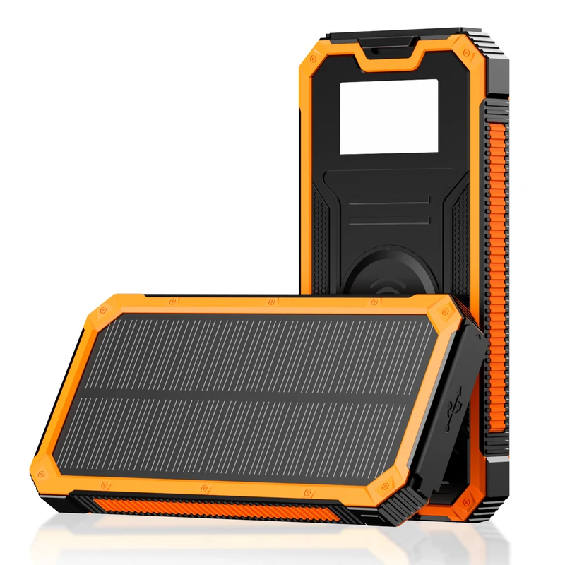 Robuste Powerbank mit kabelloser Ladefunktion Skanto