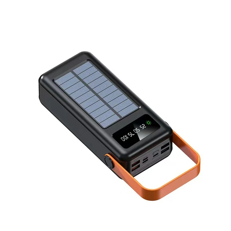 Tragbare Powerbank mit mehreren Ladeanschlüssen und LED-Anzeige Skanto