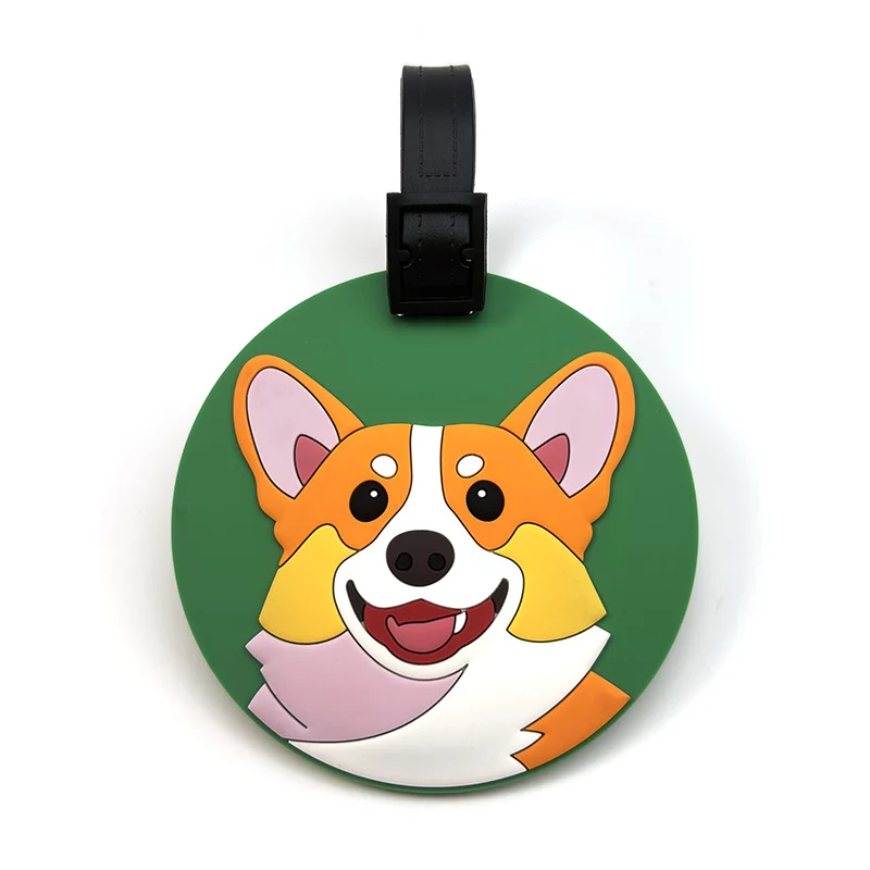 Unisex Süßer Corgi-Design Kofferanhänger Skanto
