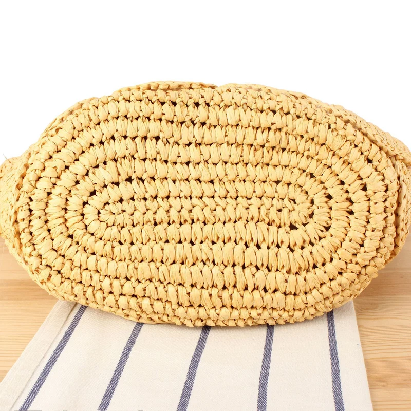 Handgeknüpfte Strandtasche mit dekorativem Motiv Skanto