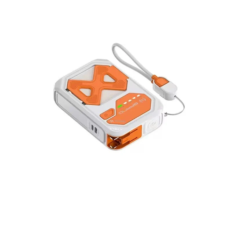 Tragbare Powerbank mit integriertem Schnellladen und LCD-Display Skanto