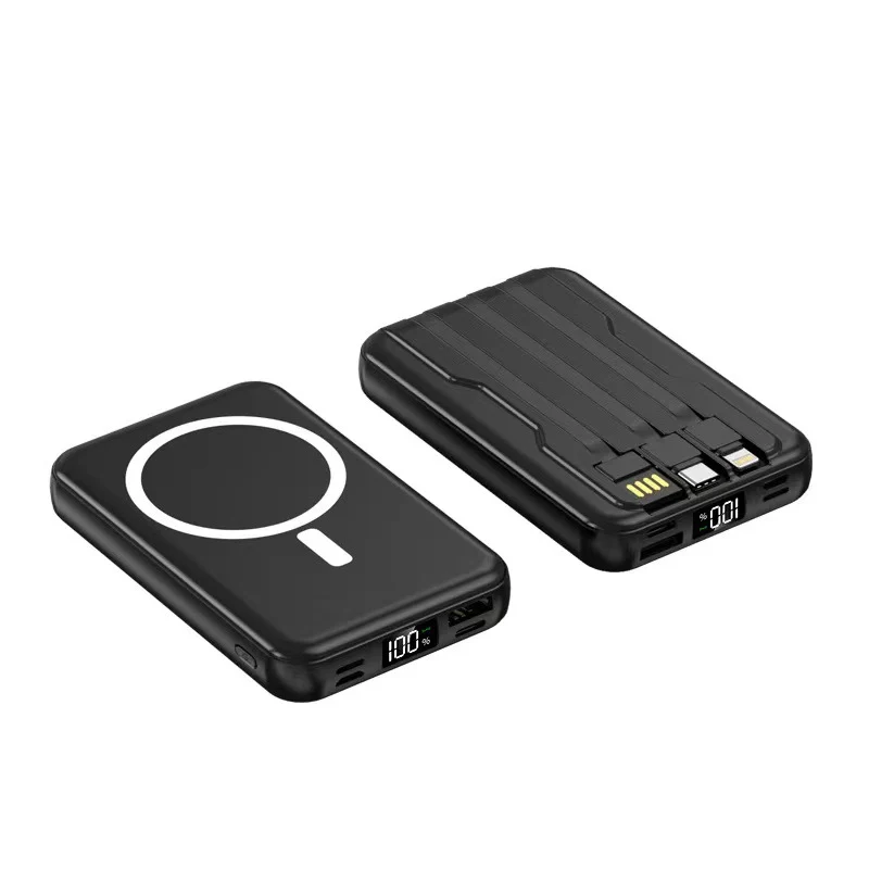 Tragbare magnetische Powerbank mit effizienter Schnellladefunktion Skanto