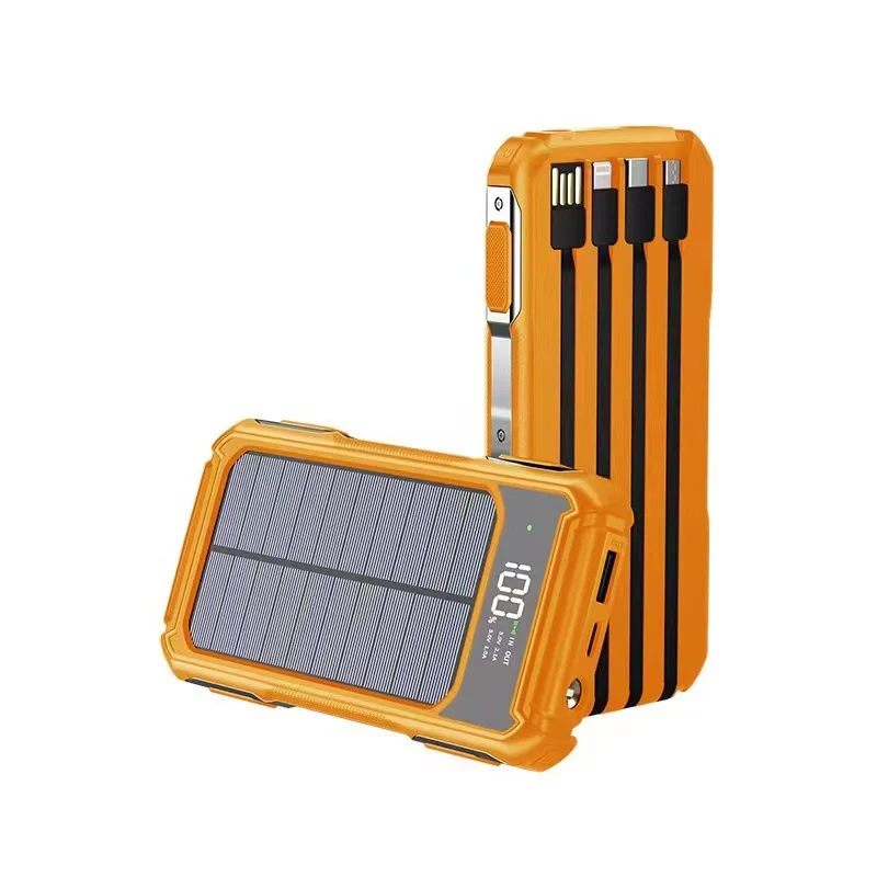Robuste Solar-Powerbank mit Schnellladefunktion Skanto